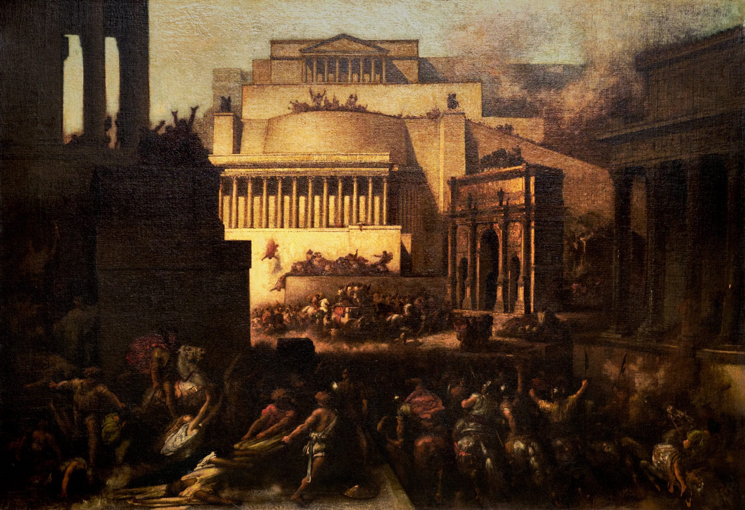 Sac de Rome de François Chifflart