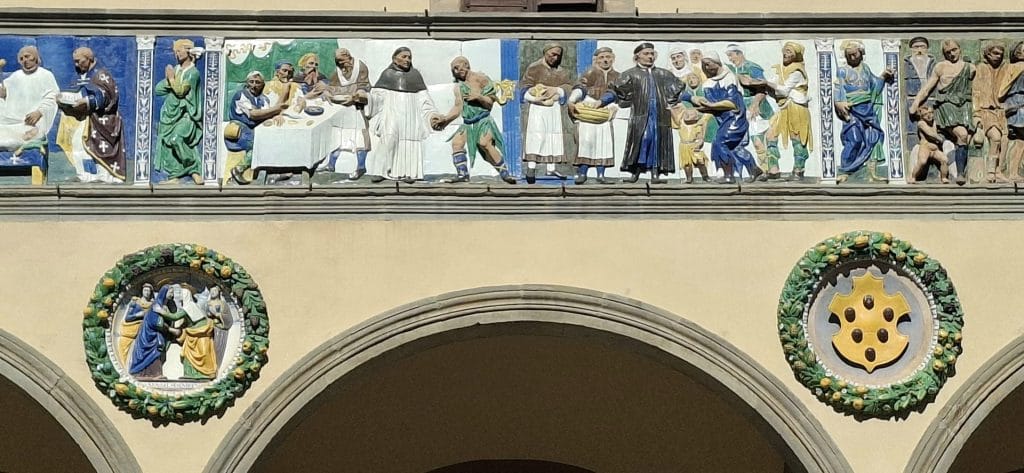 Pistoia, Hôpital du Ceppo, XIIIème siècle