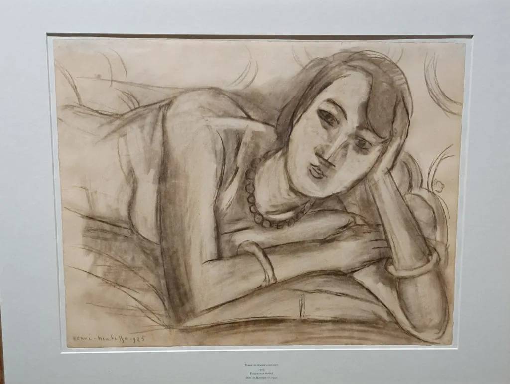 MATISSE Torse de femme couchée 1925