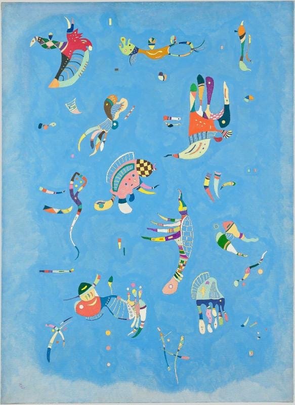 Kandinsky Bleu de ciel