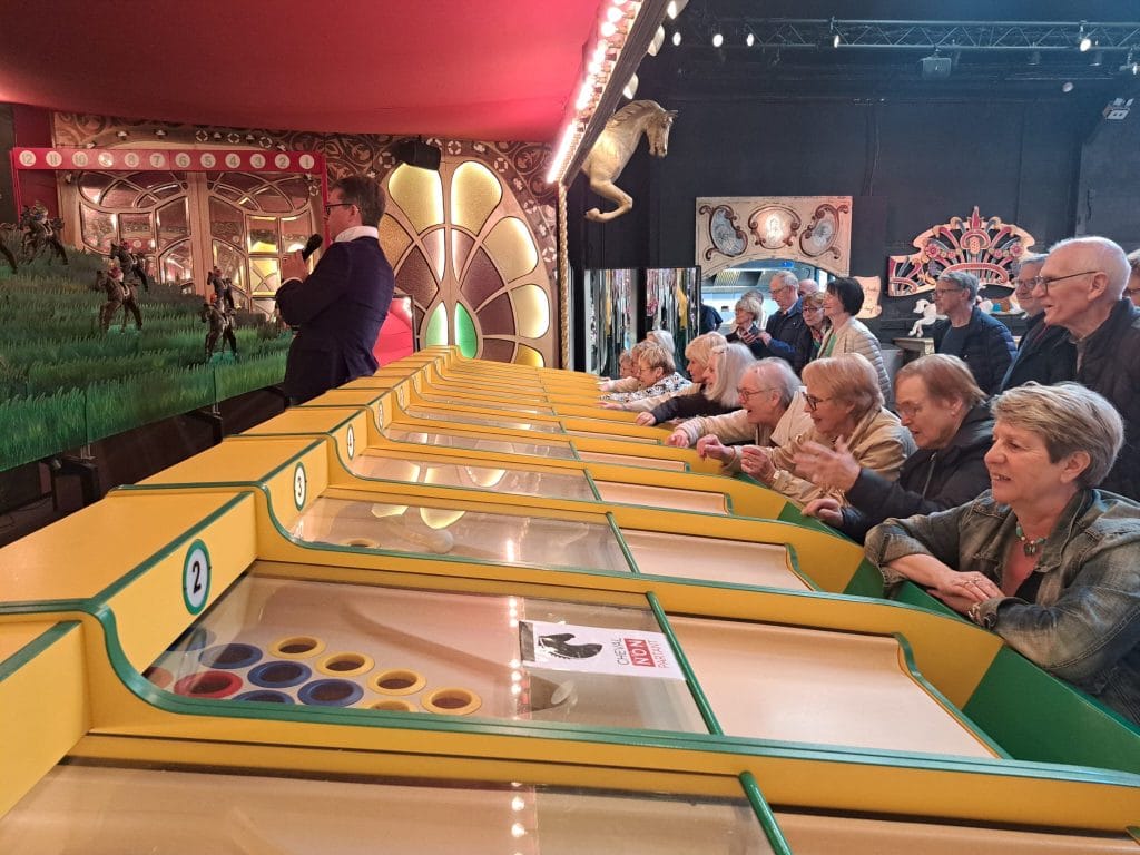 musee fete foraine Tir à la carabine 3 groupe