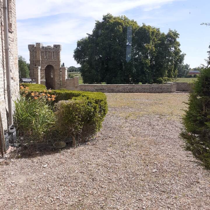 La grande terrasse donnant sur le marais
