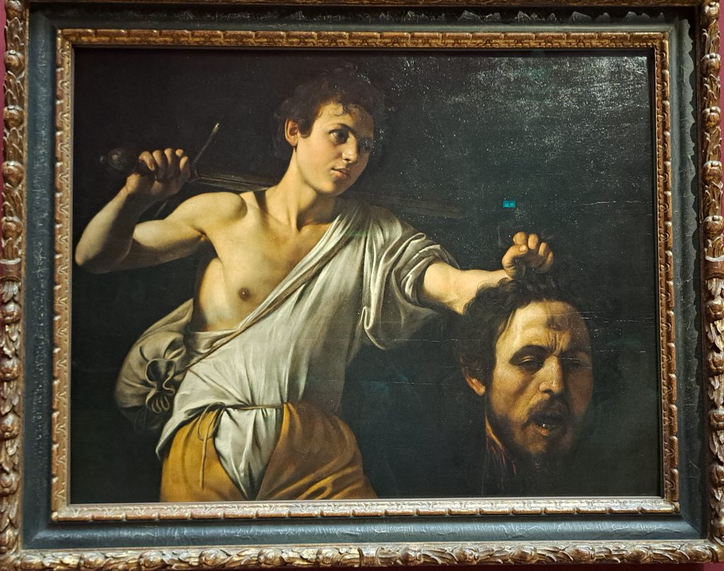 David avec la tête de Goliath - Caravage