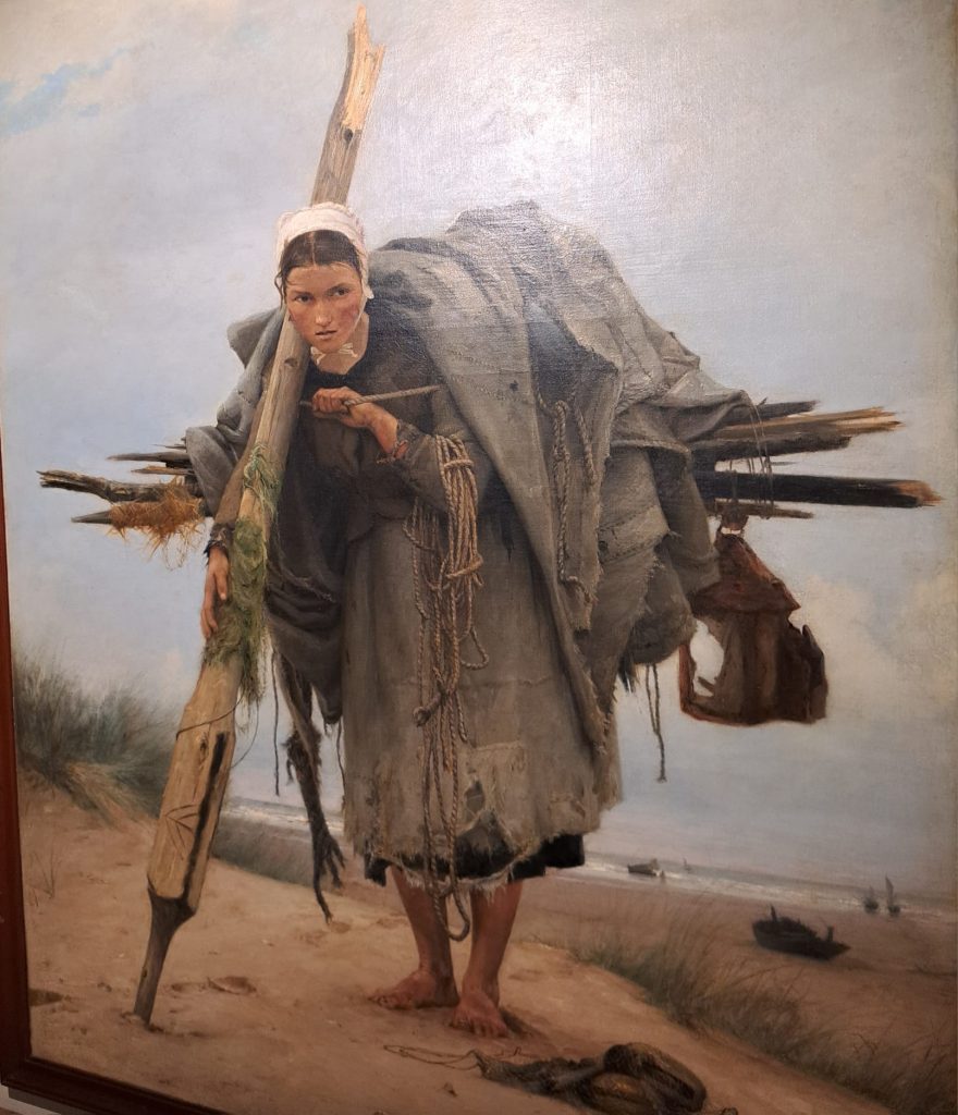La femme aux épaves- Francis Tattegrain 1880