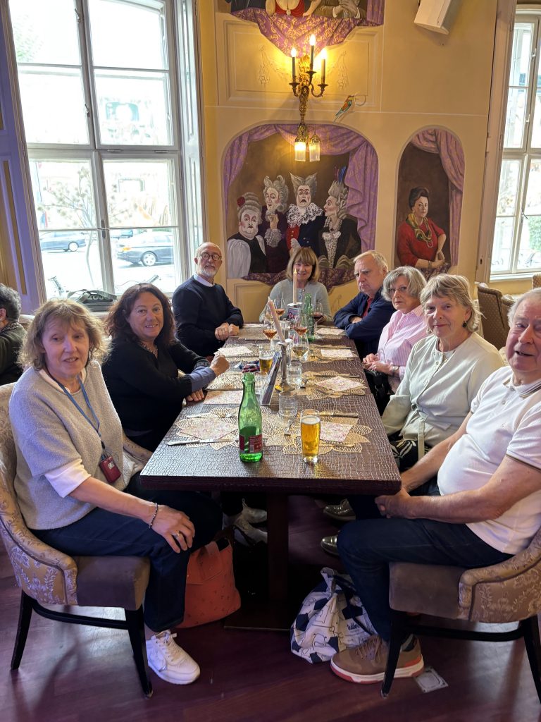 Restaurant avant la visite de Schönbrunn